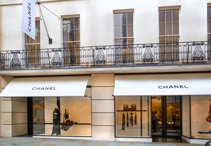 Фасад бутика Chanel