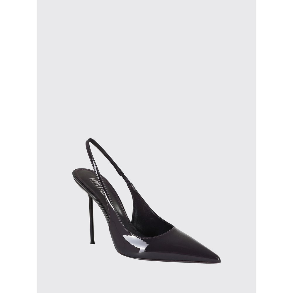 Туфли-слингбэки Lidia Paris Texas из лакированной кожи на высоком каблуке 2
