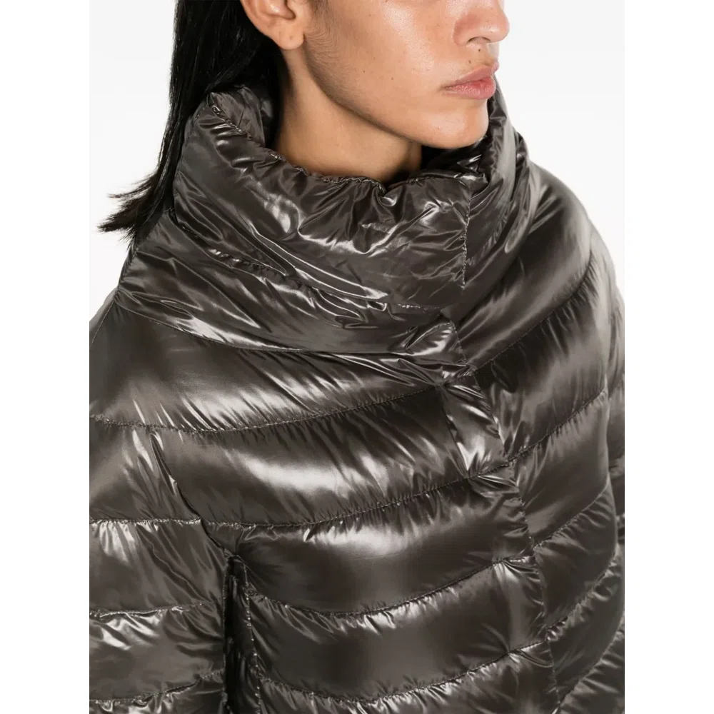 Funnel-neck padded jacket 5