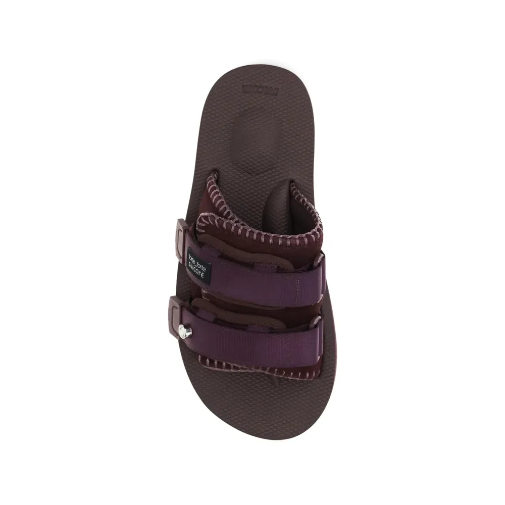Сандалии X Suicoke с ремешками и декоративной отстрочкой 4