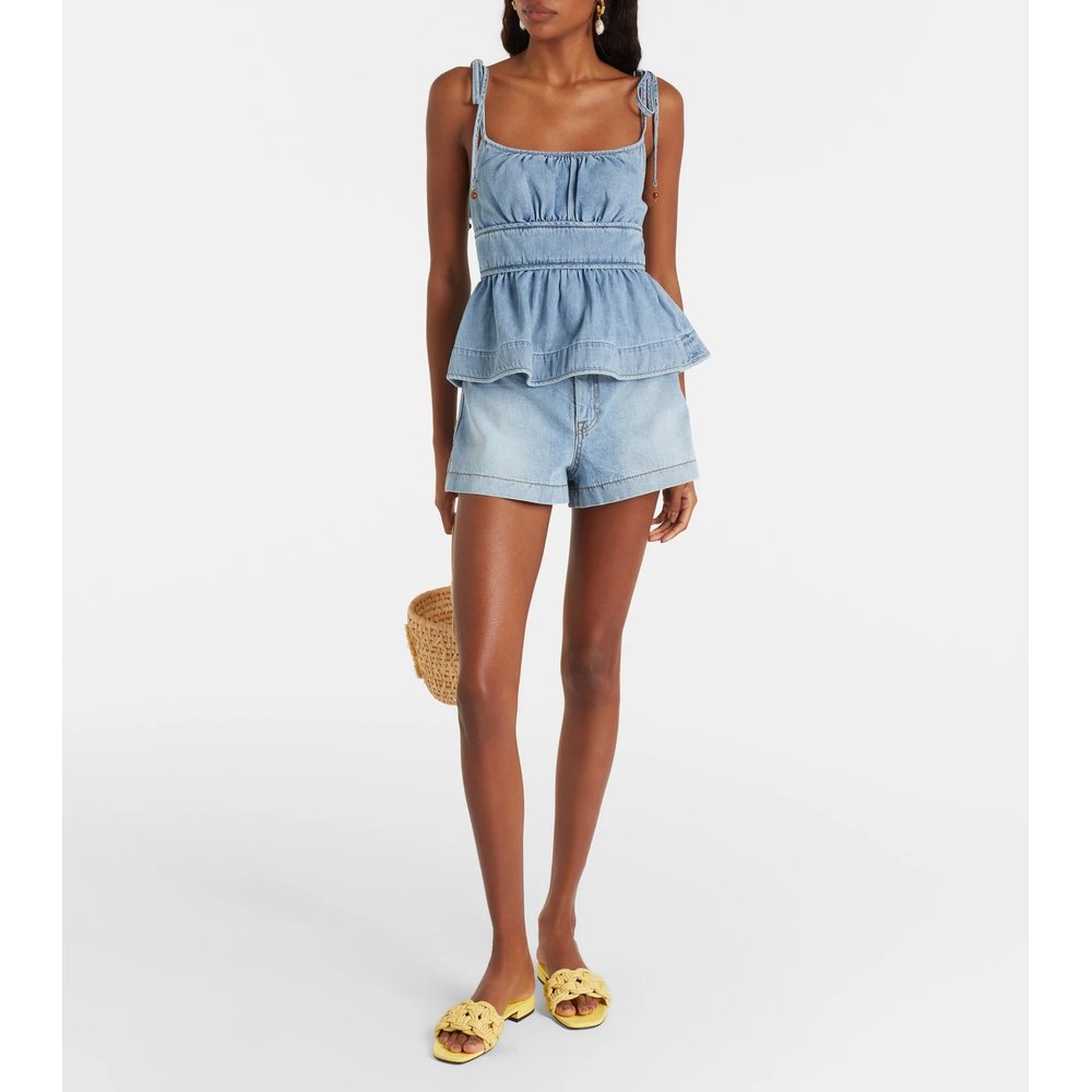 Wanderlust denim shorts 2