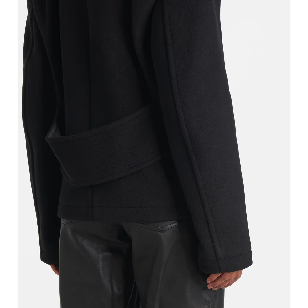 Cropped wool-blend peacoat 5