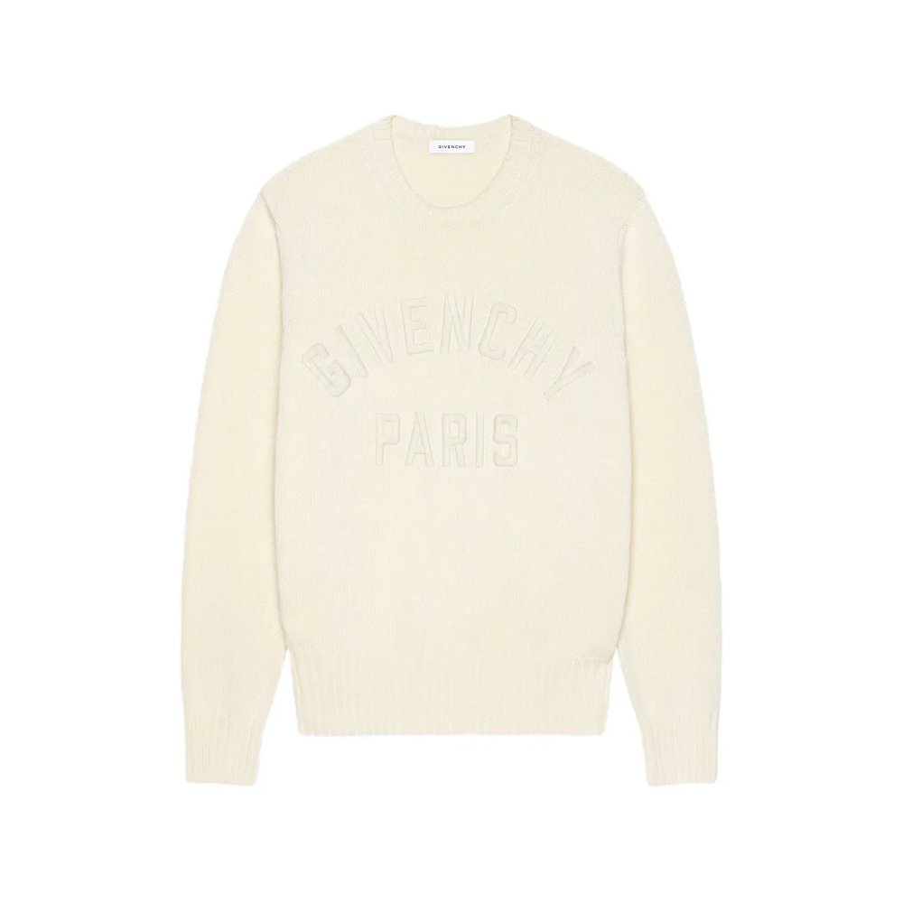 свитер с вышивкой Givenchy Paris 1