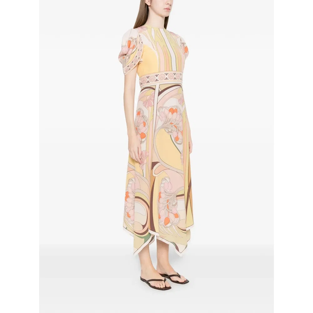 Платье миди Cherie Scarf 3