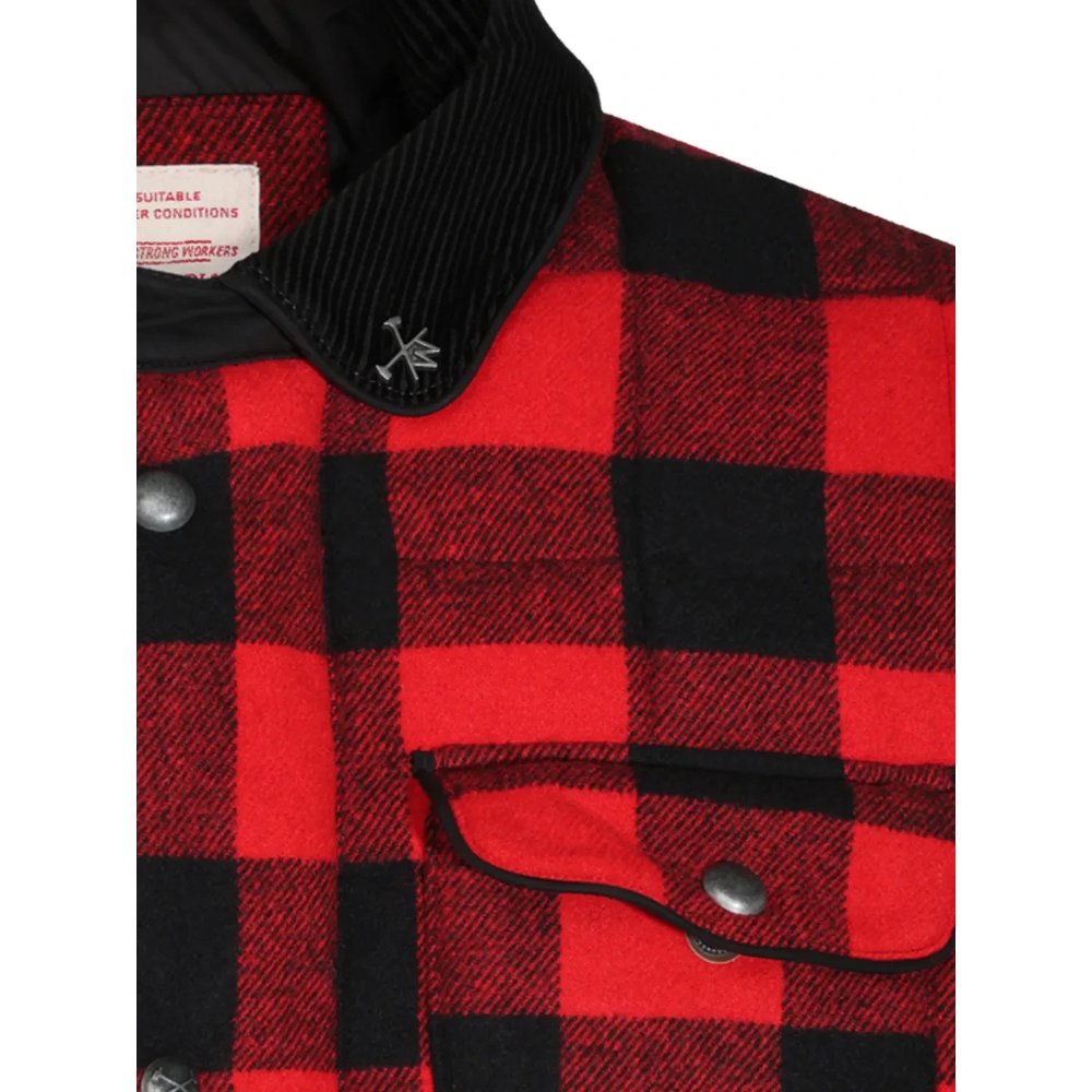 Куртка с длинными рукавами в клетку 5
