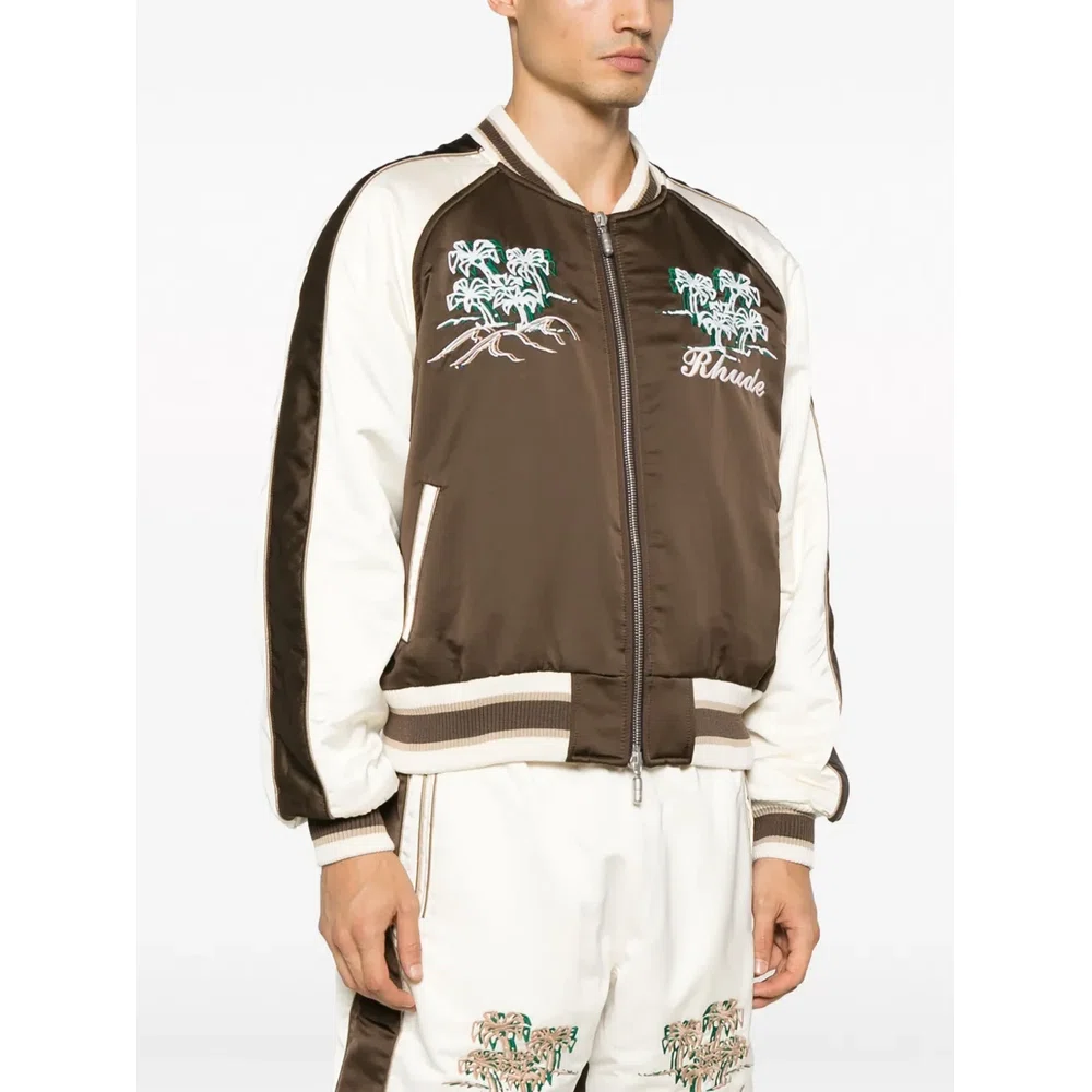 Souvenir embroidered bomber jacket 4