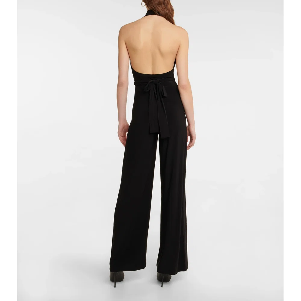 Halterneck jersey jumpsuit 3