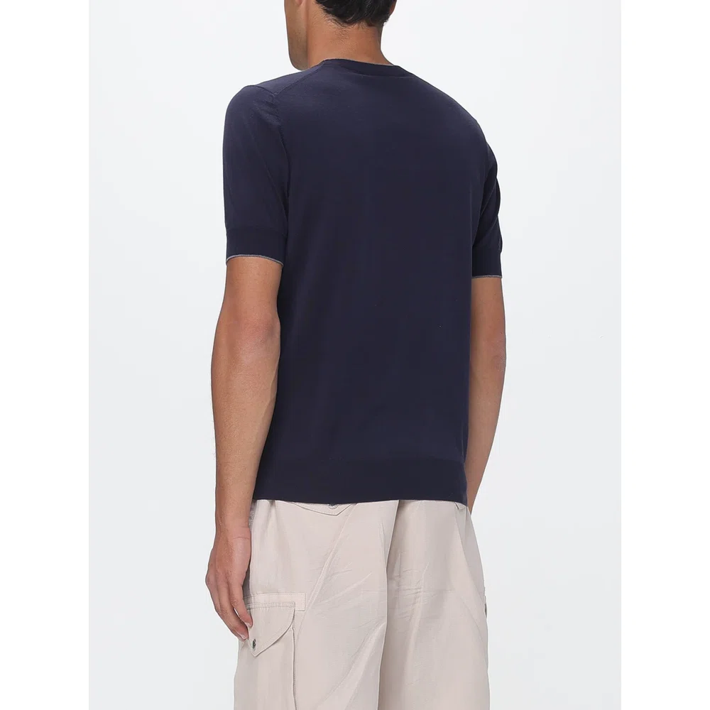 Хлопковый трикотаж Brunello Cucinelli 3