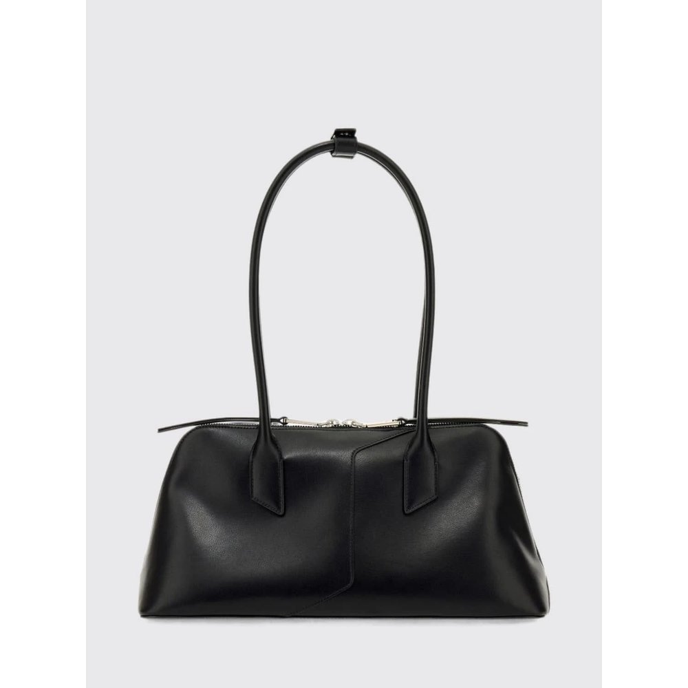 Сумка на плечо Emporio Armani из гладкой воловьей кожи с двойной ручкой 2