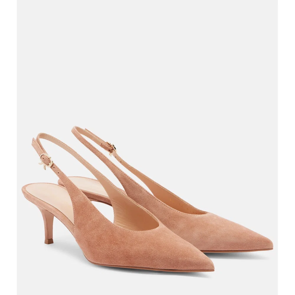Robbie suede slingback pumps 1
