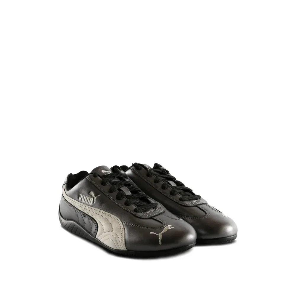 Metallic-finish sneakers 2