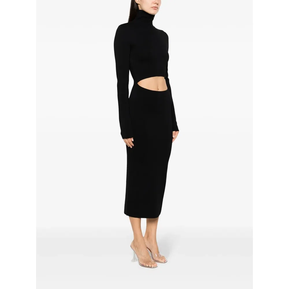 Платье макси Suno с высоким воротником 3