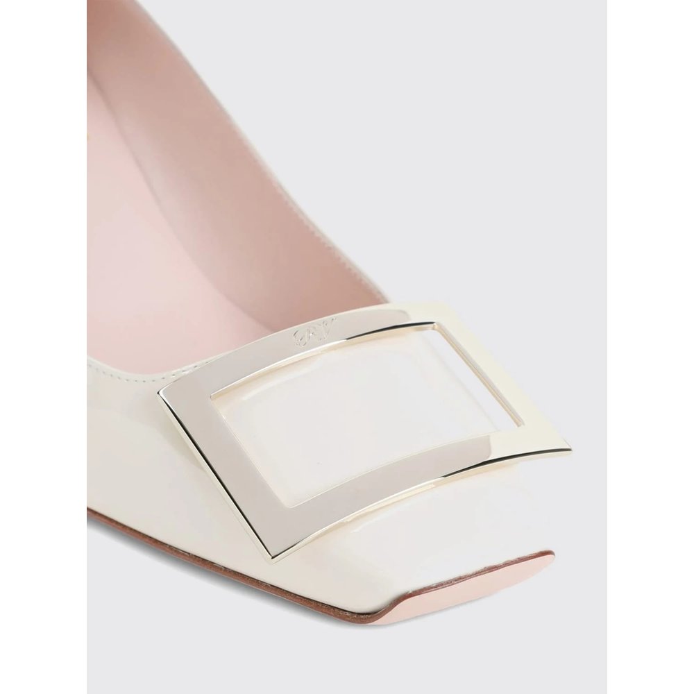 Туфли Trompette Roger Vivier из лакированной кожи на низком каблуке 3