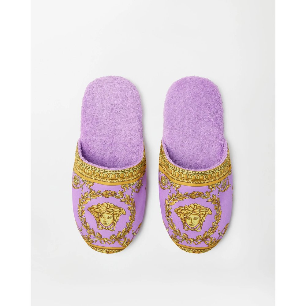 Бархатные тапочки Versace I ♡ Baroque. 1