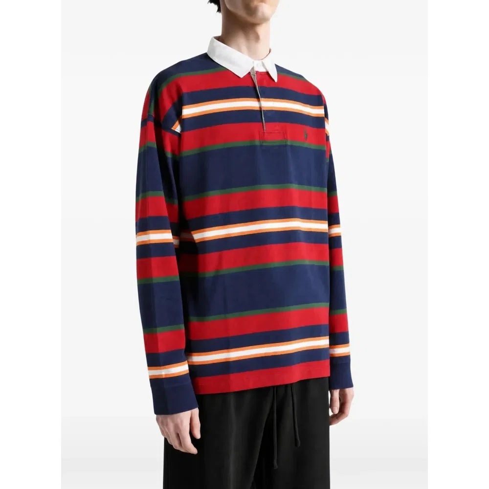 Рубашка для регби Polo Ralph Lauren Big Fit в полоску из джерси 2