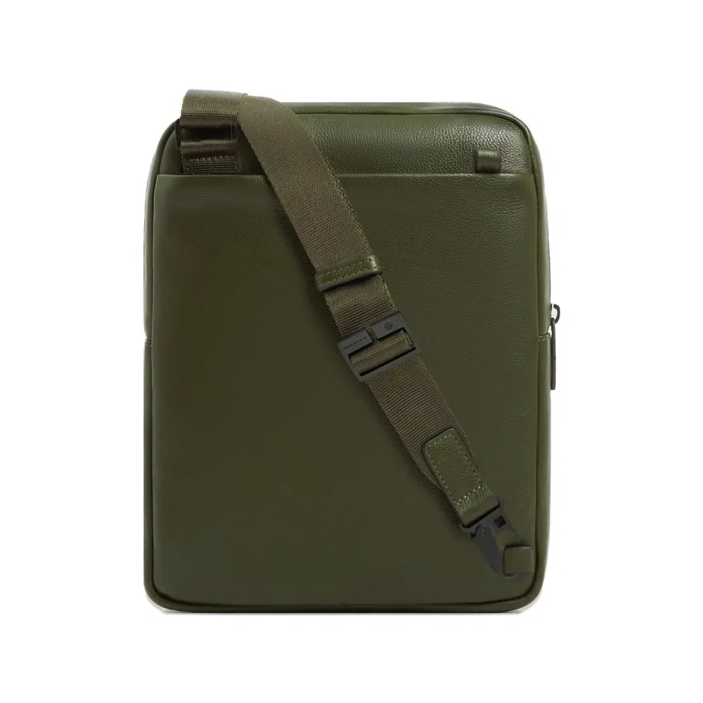 Кожаная сумка-мессенджер 4