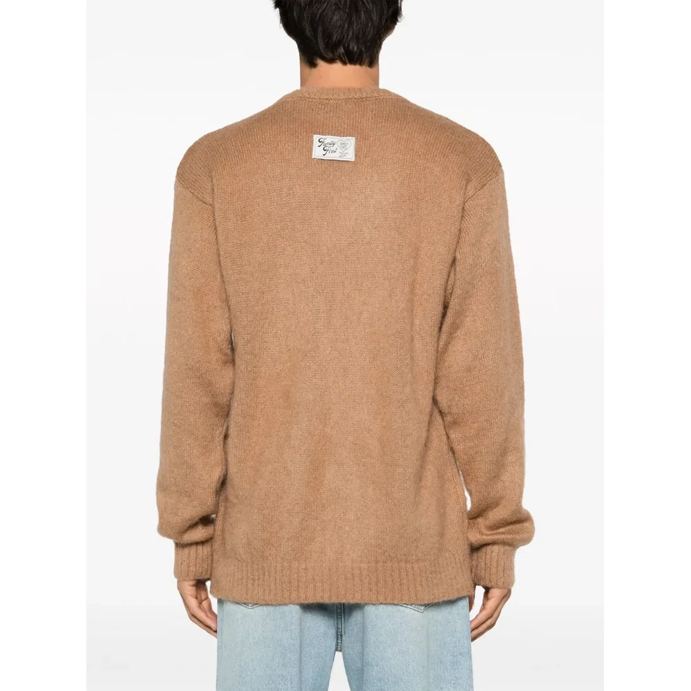 Brushed-effect mohair-blend jumper 4