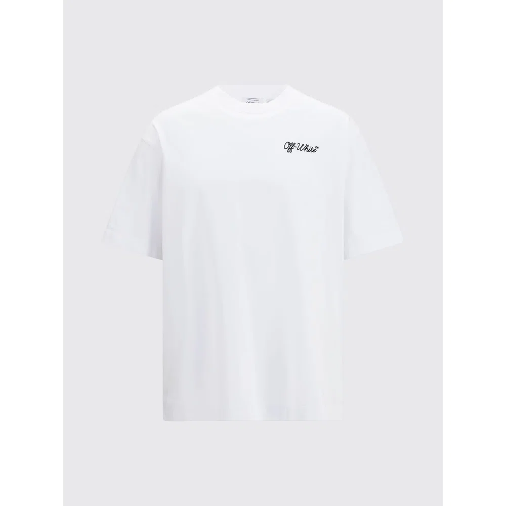 Хлопковая футболка Off-White с короткими рукавами и принтом логотипа Arrow 2