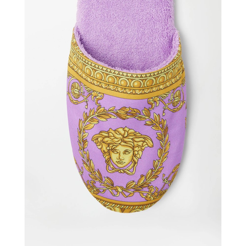 Бархатные тапочки Versace I ♡ Baroque. 4