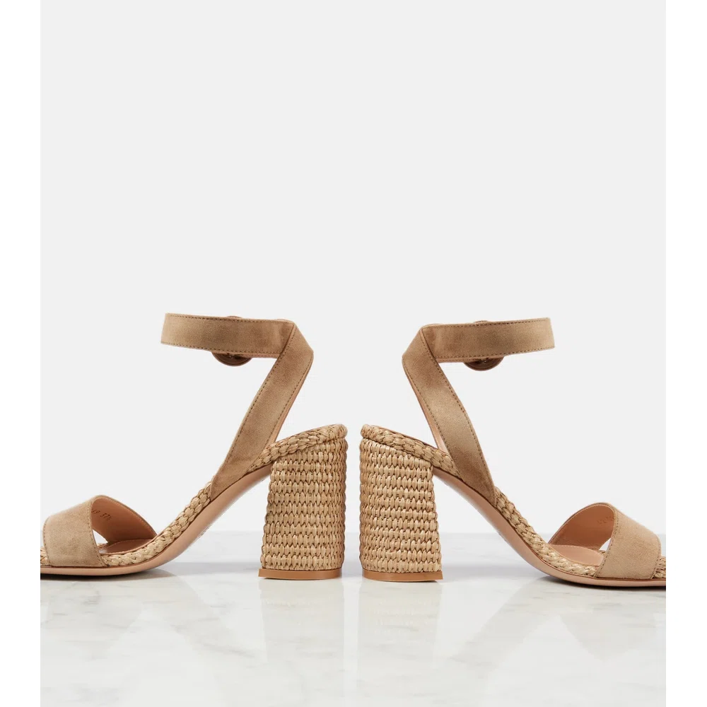 85 suede espadrille sandals 5