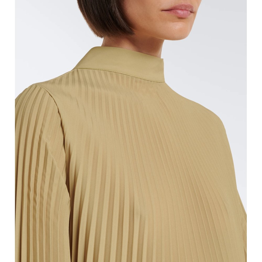 Мини-платье Kells Swirl из плиссированного крепа де шин 3