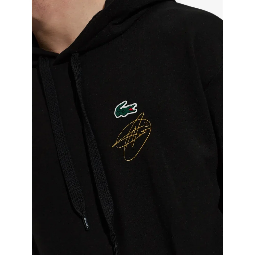Толстовка с вышитым логотипом Lacoste x Novak Djokovic 5
