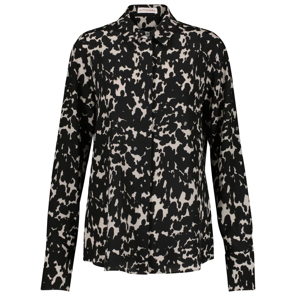 Chika printed silk shirt 1