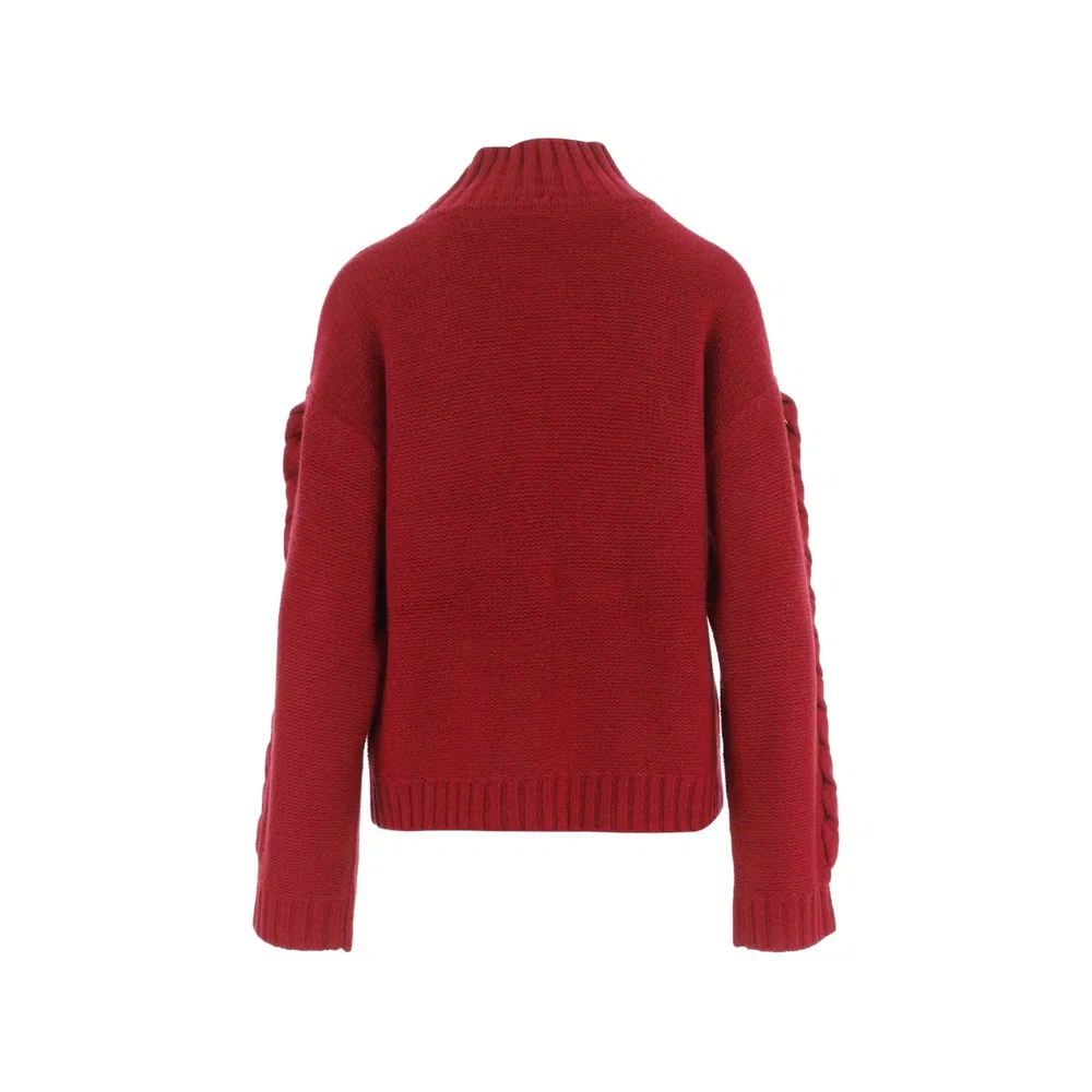 Свитер с высоким воротником The Garment Como с косичками 2
