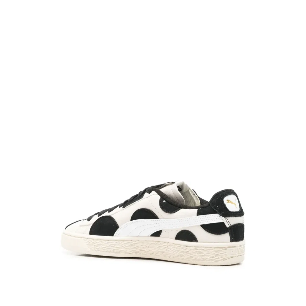 кроссовки с узором в горох 3