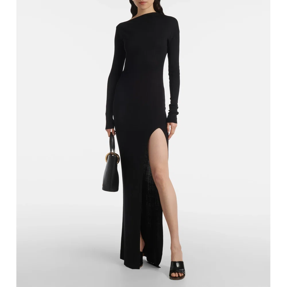 Ciro silk-blend maxi dress 2
