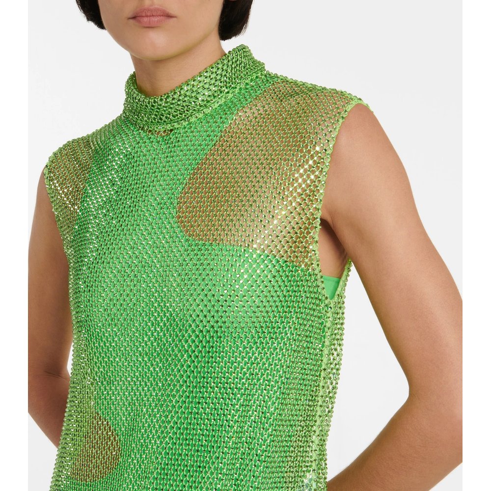 Mesh maxi dress 4