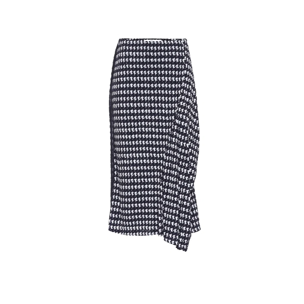 Houndstooth midi skirt 1