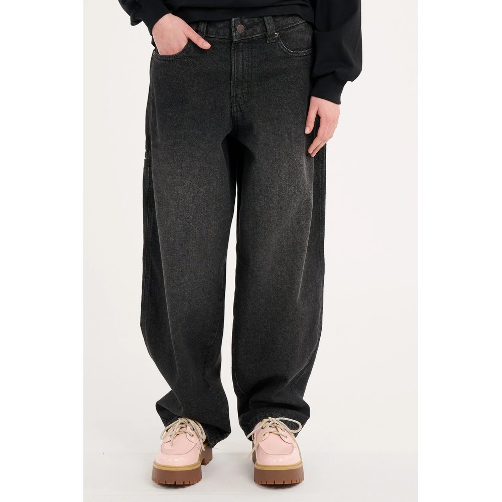 Широкие зауженные рабочие джинсы Jean 957 3