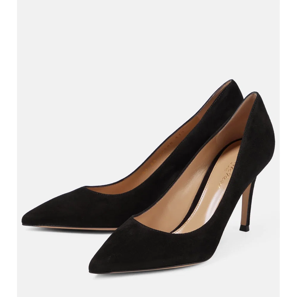 Gianvito 85 suede pumps 5