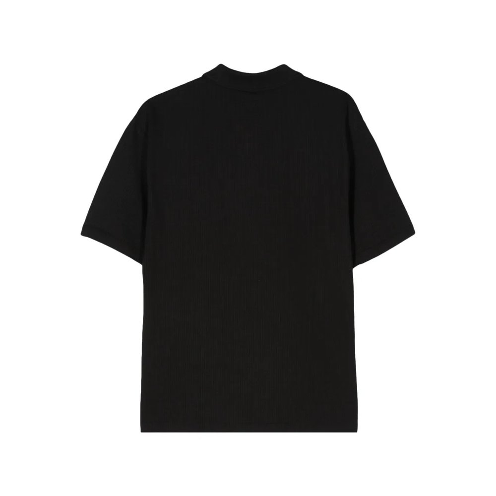 Клетчатая рубашка поло с нашивкой-логотипом 2