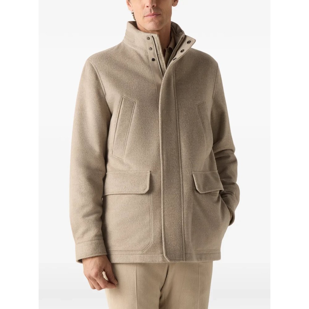 меланжевое пальто Oasi Cashmere Elements 3