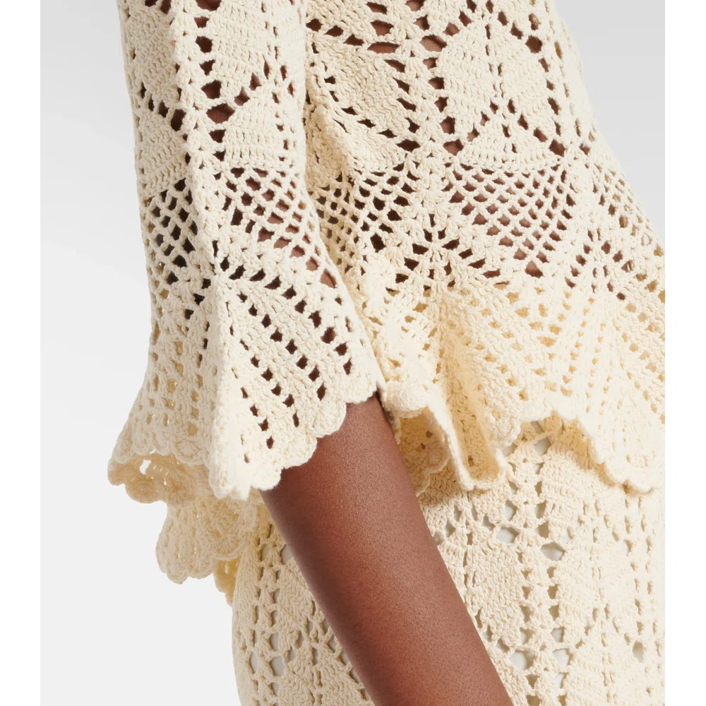 Crochet cotton top 5