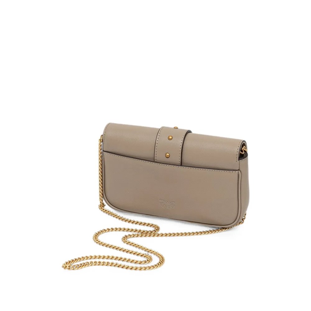 маленькая сумка на плечо Love Bag Pocket с кристаллами 5