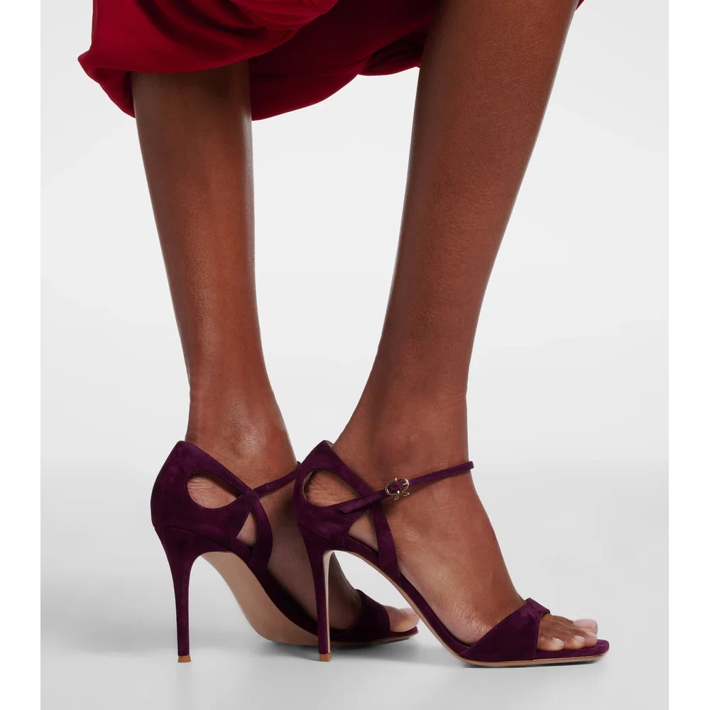 Suede sandals 2