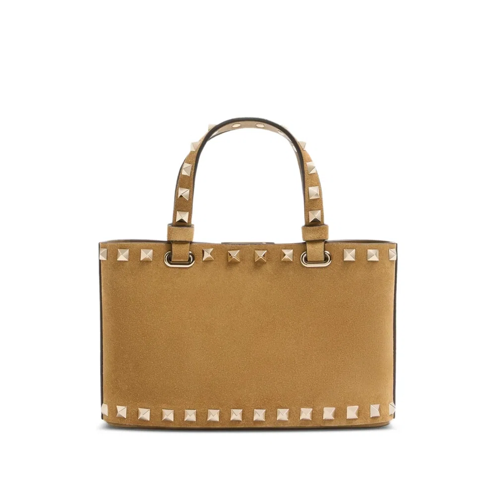 Мини-сумка Rockstud из замши 2