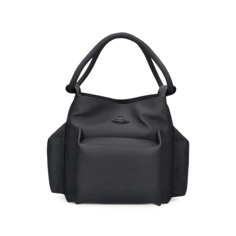 Сумка-тоут Vivienne Westwood Alton Orb с веревочными ручками и бляшкой 1