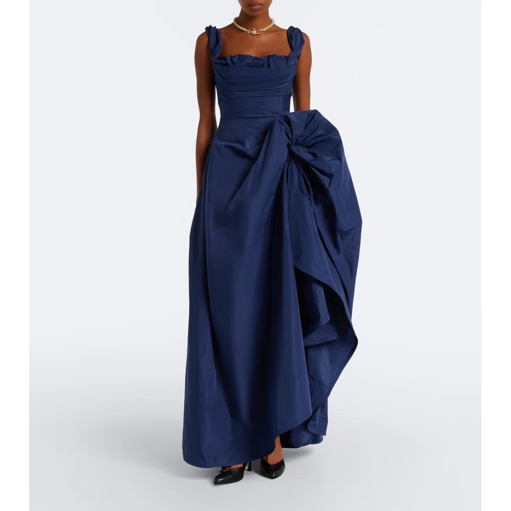 Chichi draped taffeta corset dress 2