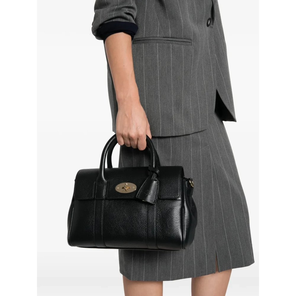 Небольшая сумка-тоут Bayswater из зернистой кожи 1