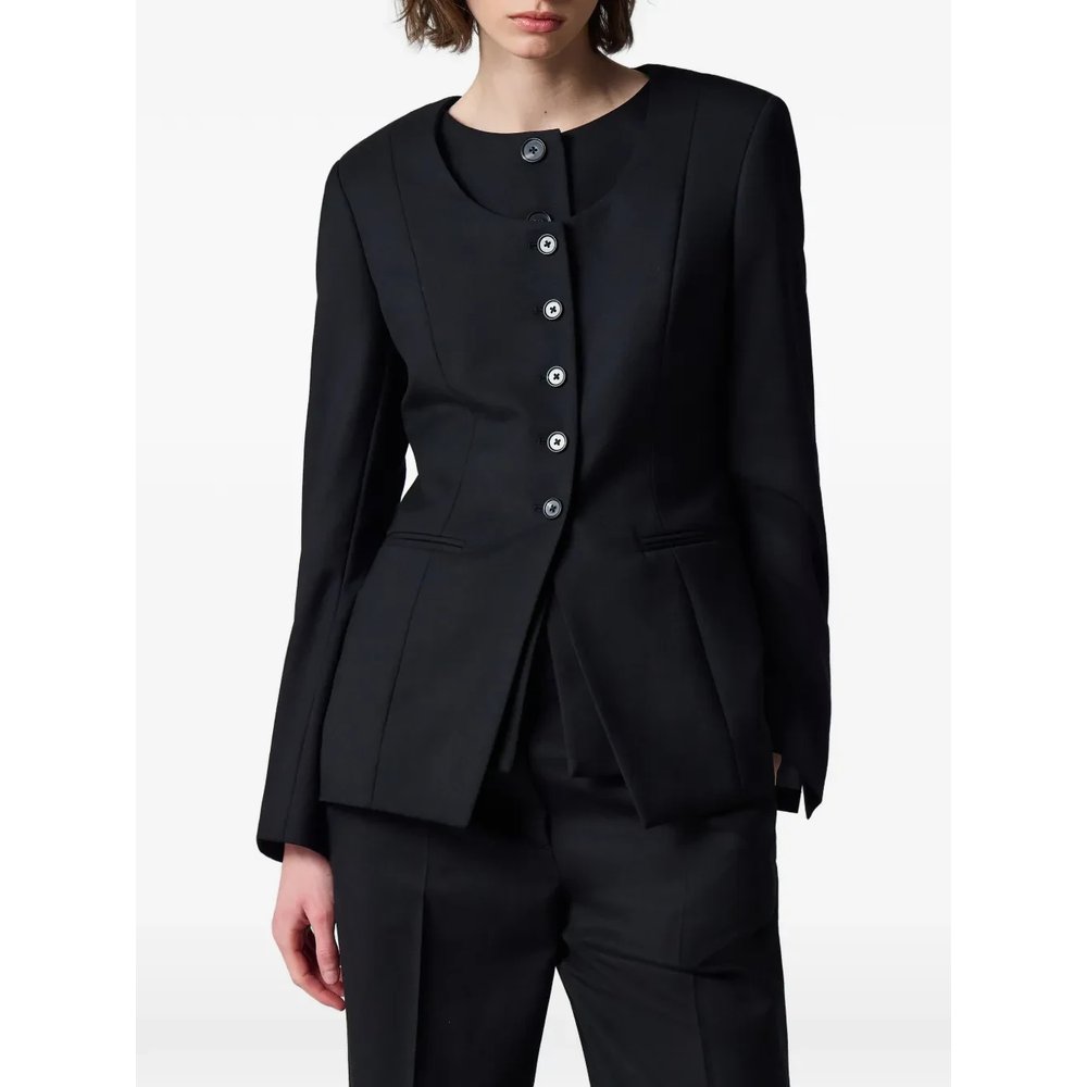блейзер A Suit To Travel In без воротника 3