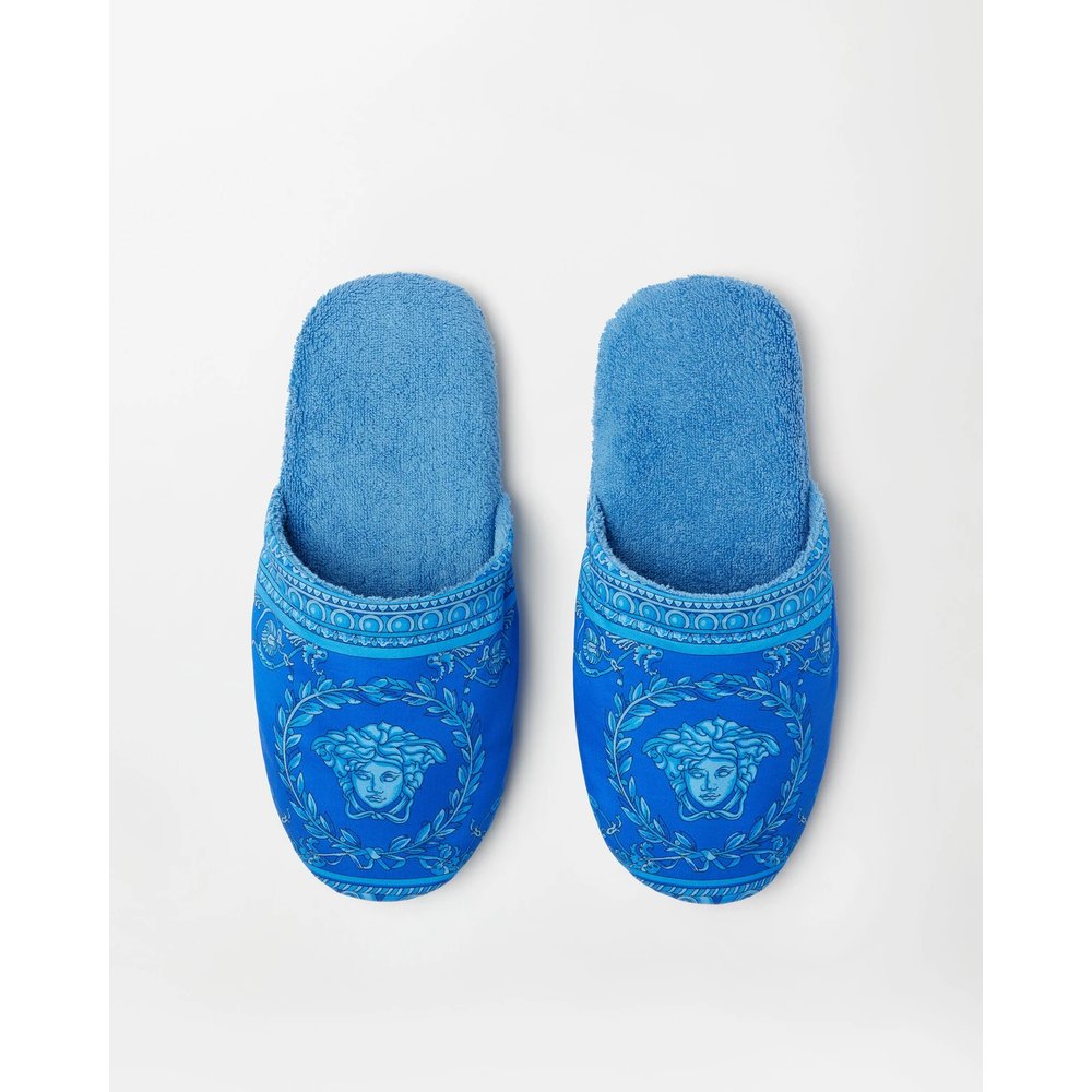 Бархатные тапочки Versace I ♡ Baroque. 1