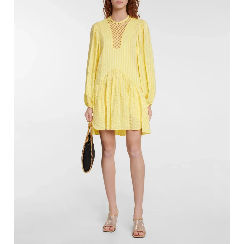 Seersucker minidress 2