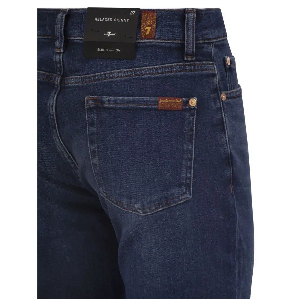 Джинсы Relaxed Skinny с отворотами на подоле 4