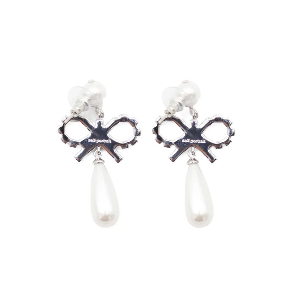 Серьги Bow Droplet 2