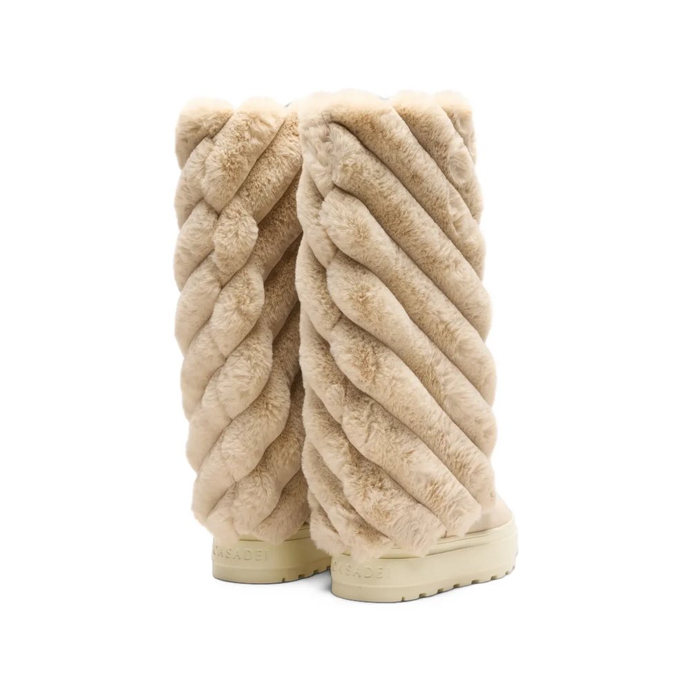 Сапоги Casadei Eureka из искусственного меха 3