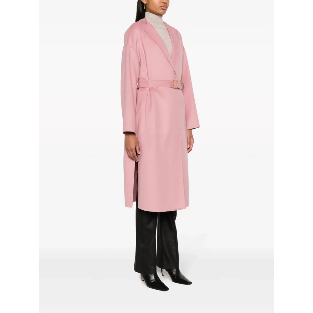 Belted wool-blend trench coat 3